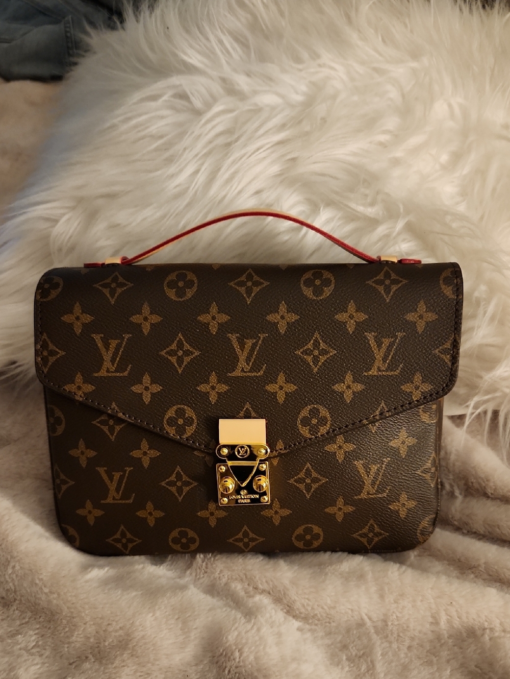 Inspired Brown Monogram Purse